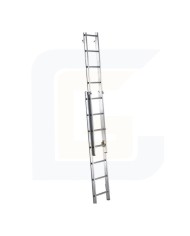 Nuova scaletta intermedia singola alluminio m 2,0 (en1004)