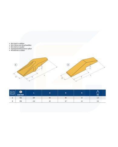 Mini dente a saldare e2