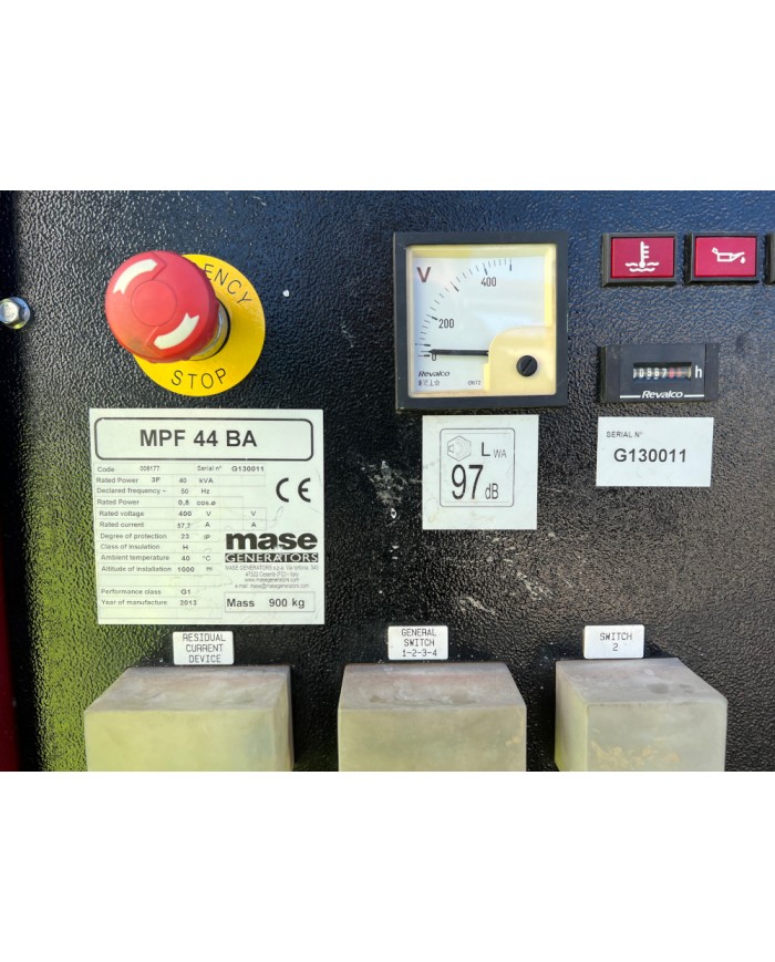 Gruppo elettrogeno mase mpf 44 ba - disponibile su ordinazione -