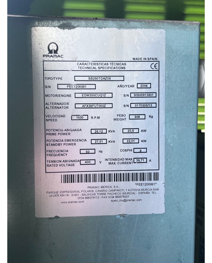 Gruppo elettrogeno gsw 30 - disponibile su ordinazione -