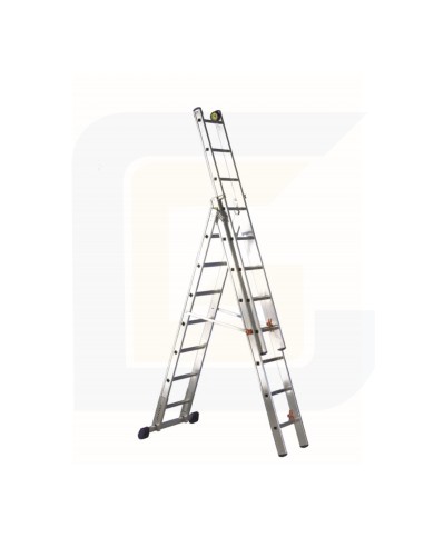 Scala luxe 3 n pioli per ogni tronco 07+08+08 gr 2,55 mt