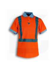 Maglietta polo hv arancio