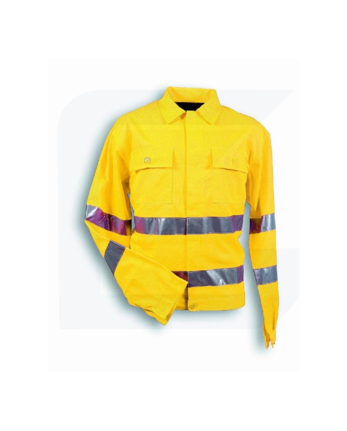 Giubbetto giallo alta visibilità