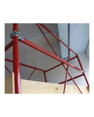 Nuovo piano di base in acciaio m2,04 x 0,60 (en1004)