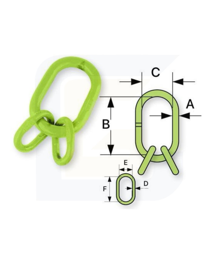 Campanella tripla (per complessivi di sollevamento) tipo ovt portata 11200 kg