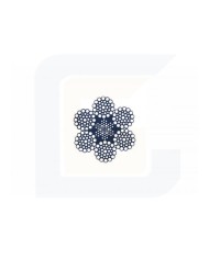 Fune anima metallica tipo 216 fili  ø 18 alta resistenza c.r 27900 kgf