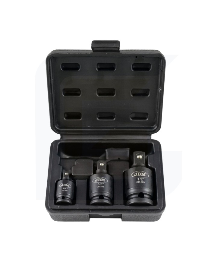 Set di tre bussole pneumatiche con doppia posizione (fisso/articolato)