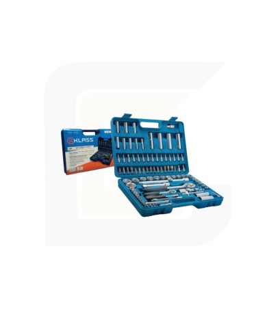 Valigetta in abs 94 pezzi bussole e accessori