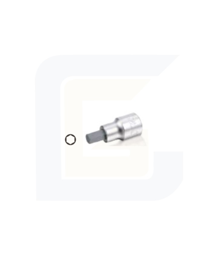 Chiave a bussola bit esagonale 5 l 55, attacco 1/2'' 12,5  mm2