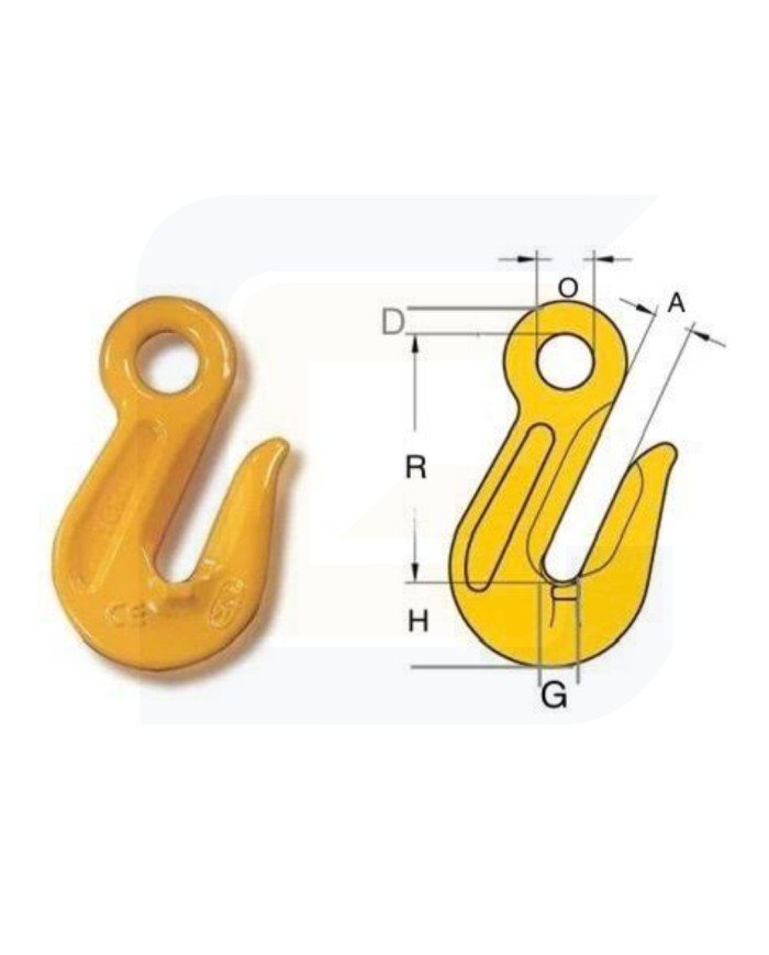 Ganci bloccamaglia tipo g portata 8000 kg