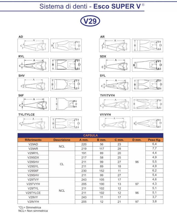 Punta v29syl