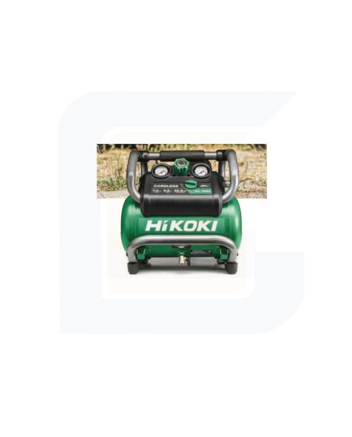 Compressore cordless ec36da 36 v- 9,2 bar- 7,6 l