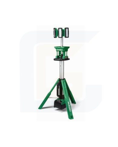 Faro a led da cantiere ub18dg 18 v 4.000 lumen