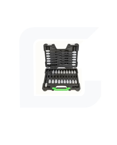 Set di inserti poligonali 32 pezzi
