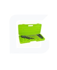 Set di tre bussole pneumatiche con doppia posizione (fisso/articolato)