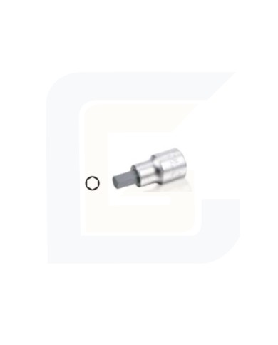 Chiave a bussola bit esagonale 5 l 55, attacco 1/2'' 12,5  mm2