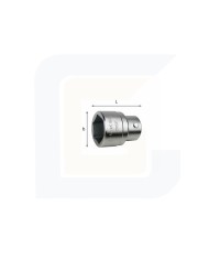 Chiave a bussola con bocca esagonale 235 1/2 m 30