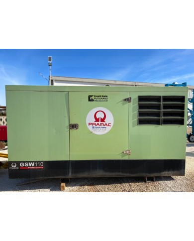 Gruppo elettrogeno gsw110d alternatore manuale - disponibile su ordinazione -