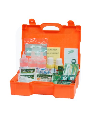 Valigetta medicazione pronto soccorso in plastica oltre 2 dip