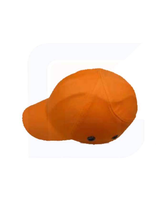 Cappellino arancio con sostegno antiurto