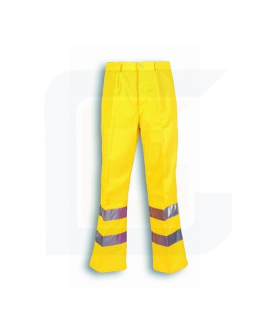 Pantalone giallo alta visibilita'